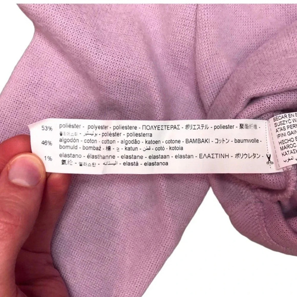 Zara Ruched Cropped Cardigan NWOT | Mauve / Purple  | Size M - Picture 7 of 7